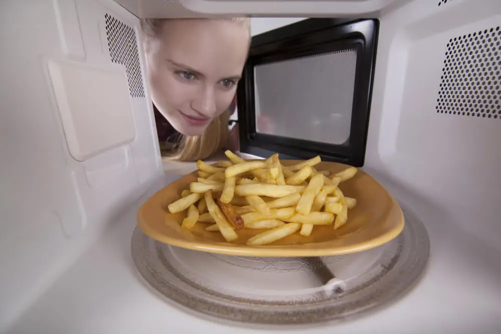 microwaving french fries 1