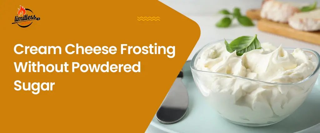 cream cheese frosting without powdered sugar