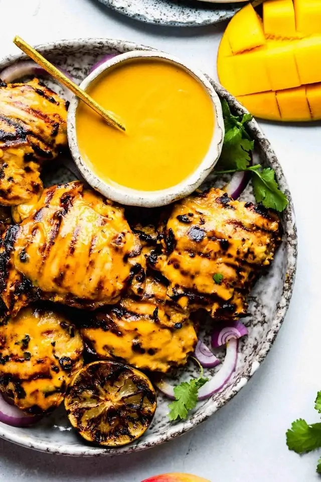 Mango Lime Grilled Chicken recipe