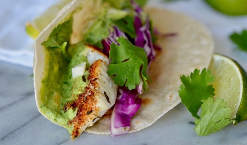 Halibut Tacos with Chipotle Mayo recipe